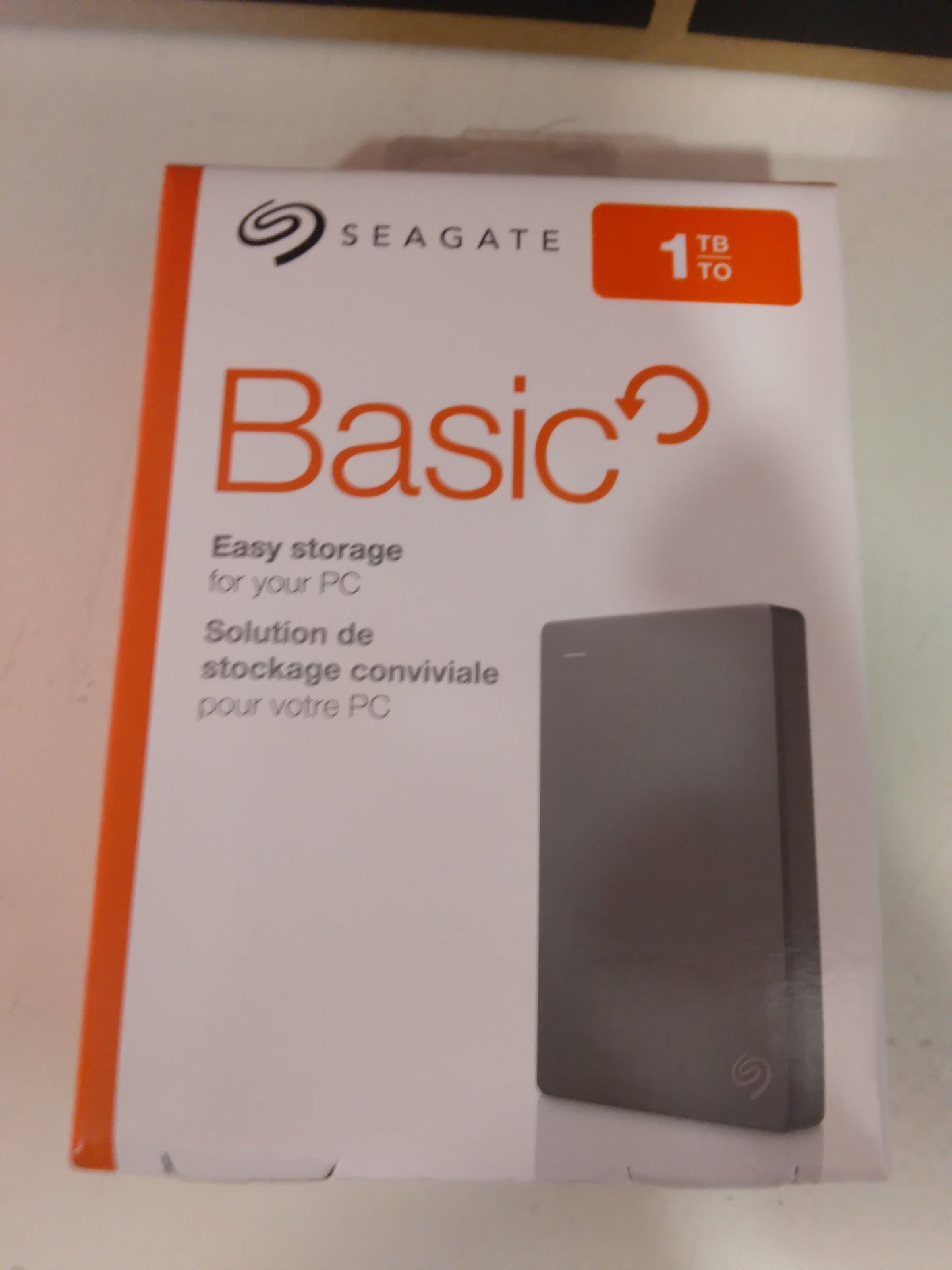 SEAGATE 1TB BASIC HARDRIVE EXTERNAL