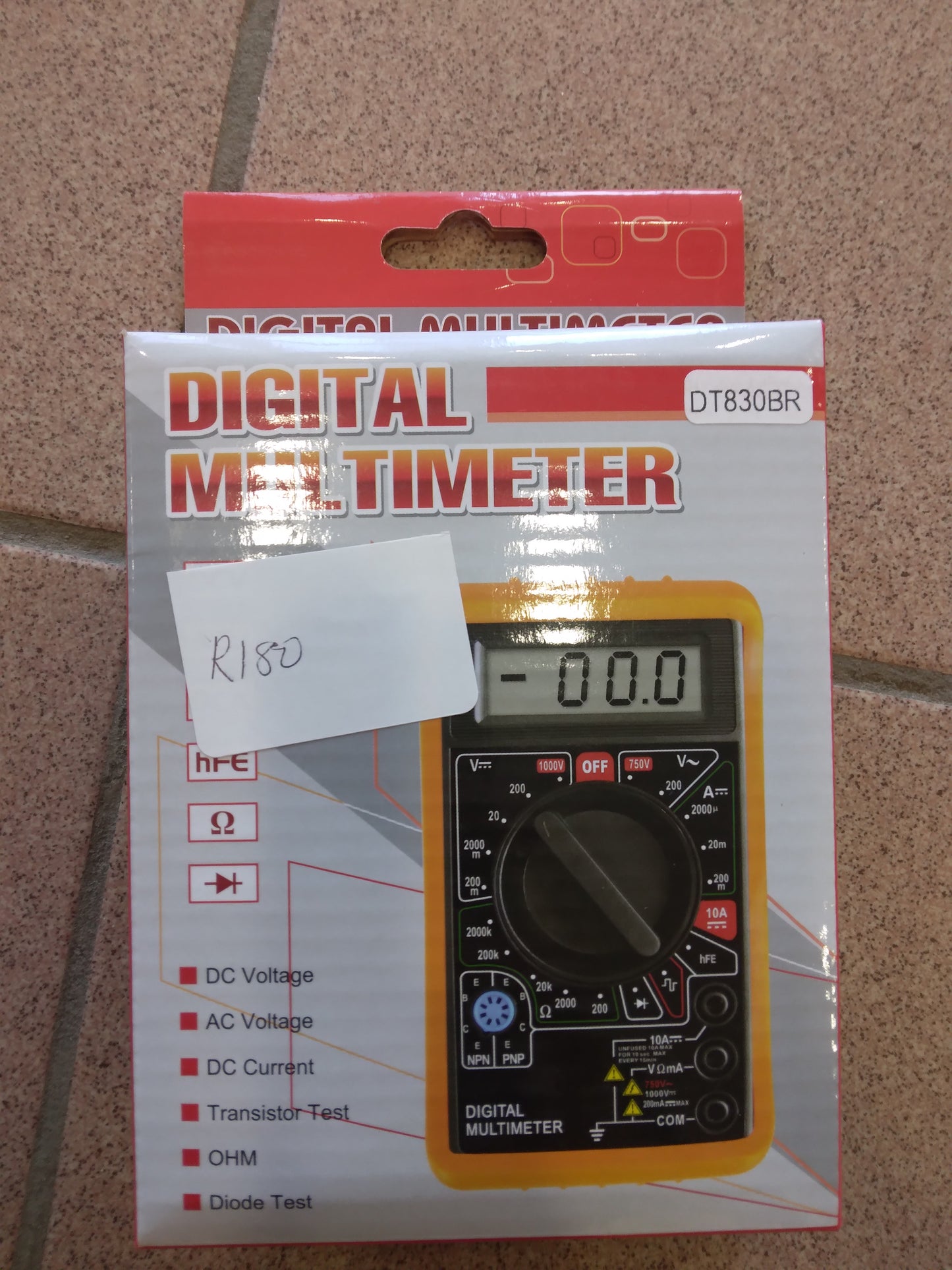 DIGITAL CLAMP MULTIMETER DT266