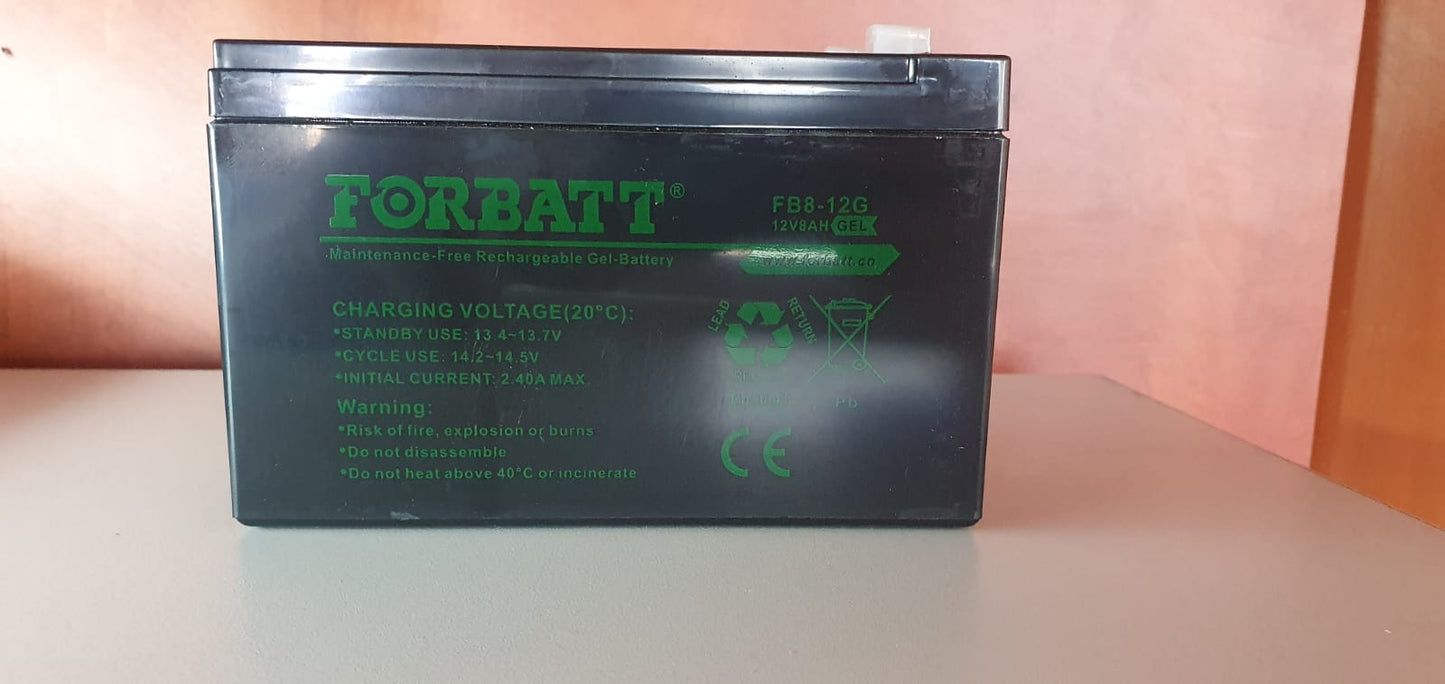 12V 7AH FORBATT GEL BATTERY