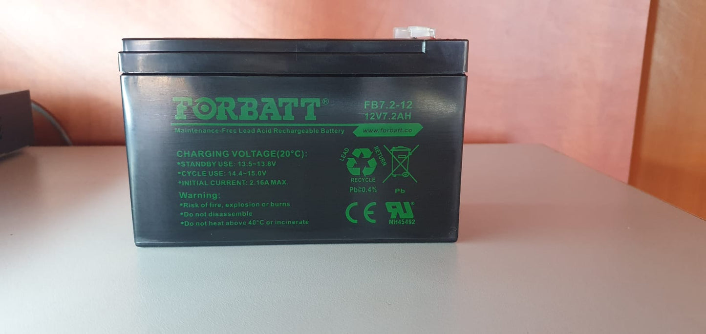 12V 7AH LEAD ACID BATTERY FORBATT