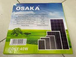 OSAKA 40W SOLAR PANNEL