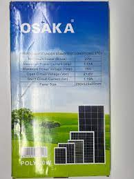 OSAKA 20W SOLAR PANNEL